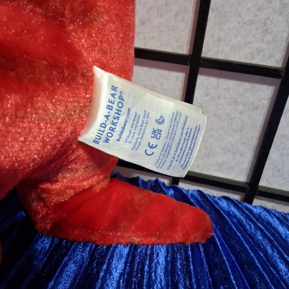 Red Raptor Stuffed Animal / Build-A-Bear - Picture 5 of 14